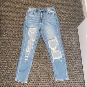 AE Ripped Mom Jeans